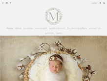 Tablet Screenshot of milestonephotography.com